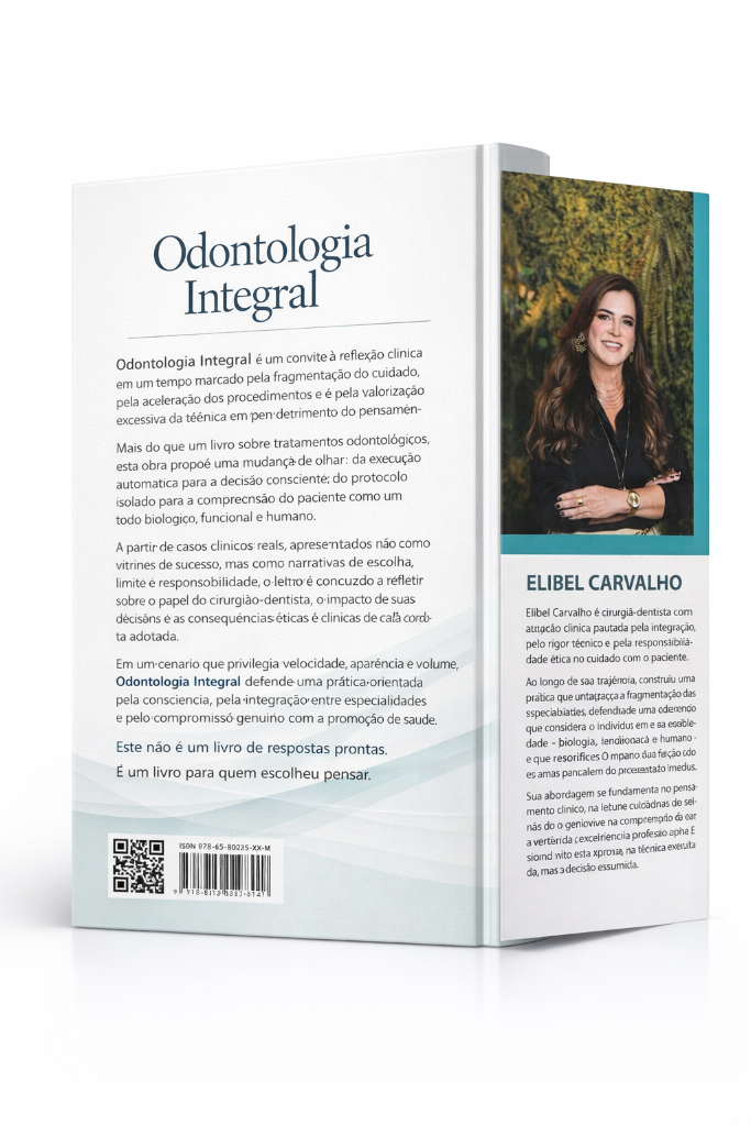 Contracapa com foto e biografia da autora